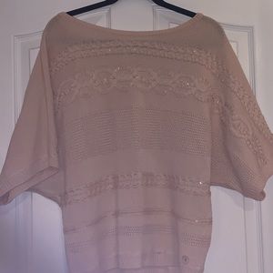 NY&COMPANY beaded dolman sweater,